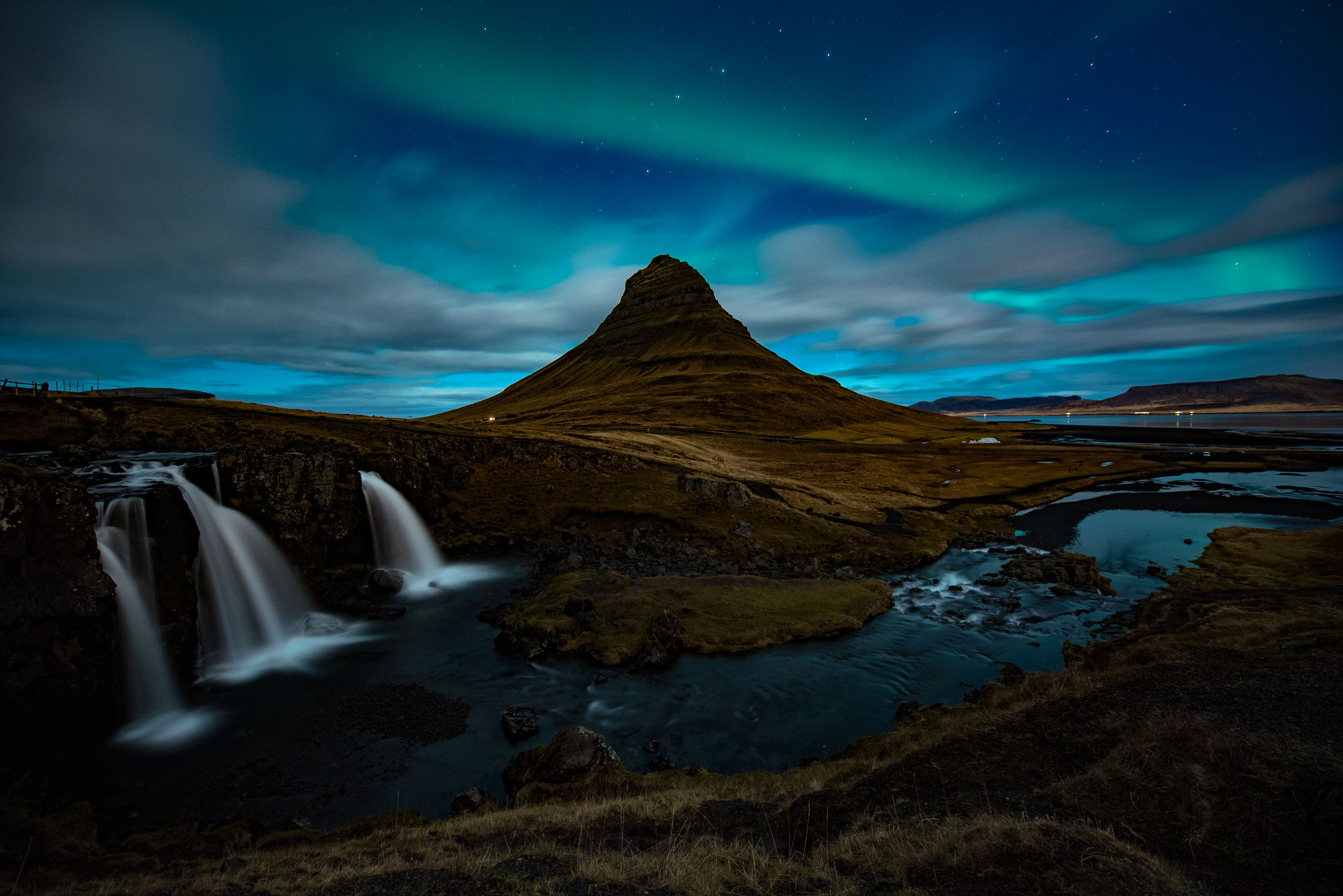 Waterfalls & Northern Lights - Kirkjufell, Iceland